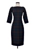Zara Argyle Blue Cocktail Dress Size S - photo 1