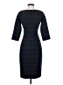 Zara Argyle Blue Cocktail Dress Size S - photo 2