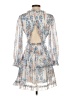 Unbranded Paisley Blue Cocktail Dress Size XS - photo 2
