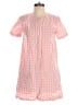 ban.do Checkered-gingham Pink Romper Size XS - photo 1