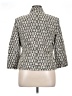 Kasper Chevron-herringbone Ivory Jacket Size 14 - photo 2