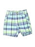 Gymboree 100% Cotton Plaid Blue Board Shorts Size 6-12 mo - photo 1