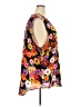 Torrid 100% Polyester Floral Black Orange Sleeveless Blouse Size 5X Plus (5) - photo 4