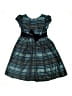 Perfectly Dressed Plaid Teal Dress Size 6X - photo 2