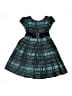 Perfectly Dressed Plaid Teal Dress Size 6X - photo 1