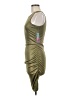 Derek Heart Metallic Gold Cocktail Dress Size M - photo 5