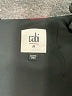 CAbi 100% Polyester Hearts Black Casual Skirt Size M - photo 4