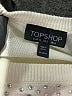 Topshop Polka Dots Ivory Pullover Sweater Size 2 - photo 7