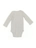 Carter's 100% Cotton Gray Long Sleeve Onesie 3-6 MO / 6 MO - photo 2