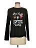 Unbranded Black Long Sleeve T-Shirt Size S - photo 1