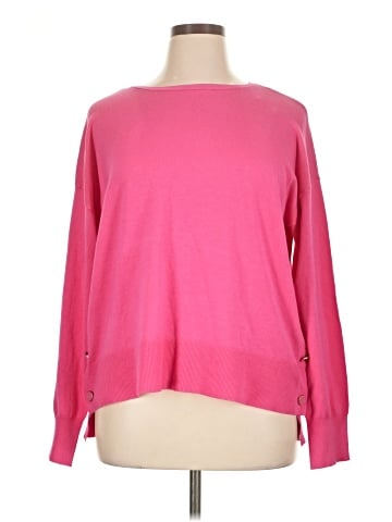 Marled Pullover Sweater (view 1)