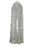 Vince Camuto Animal Print Silver Casual Pants Size S - photo 1