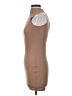 Unbranded Solid Tan Cocktail Dress Size XS (estimated) - photo 5