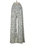 Vince Camuto Animal Print Silver Casual Pants Size S - photo 2
