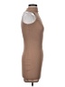 Unbranded Solid Tan Cocktail Dress Size XS (estimated) - photo 4