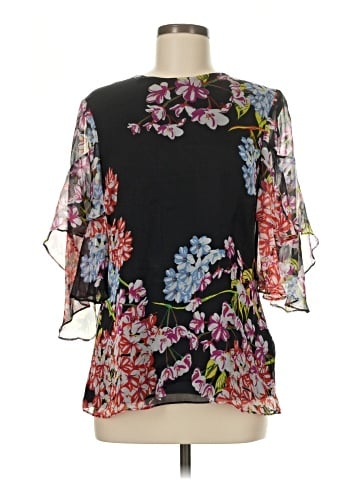 Josie Natori 3/4 Sleeve Blouse (view 1)
