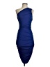 Unbranded Solid Blue Cocktail Dress Size S - photo 1