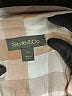 Style&Co Checkered-gingham Tan 3/4 Sleeve Button-Down Shirt Size XL - photo 7