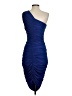 Unbranded Solid Blue Cocktail Dress Size S - photo 2