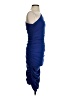 Unbranded Solid Blue Cocktail Dress Size S - photo 4