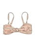 Hermoza Stripes Pink Swimsuit Top Size 2 - photo 1