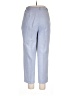 Norm Thompson 100% Polyester Houndstooth Blue Dress Pants Size 14 (petite) - photo 2