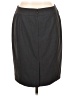 Calvin Klein Solid Gray Formal Skirt Size 12 (petite) - photo 2