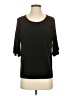 Clara Sun Woo Black 3/4 Sleeve Top Size S - photo 1