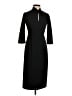 Donna Morgan Solid Black Cocktail Dress Size 0 - photo 1