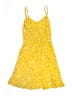 Old Navy 100% Viscose Yellow Dress Size XS (kids) - photo 2