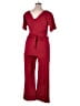 Unbranded Solid Red Jumpsuit Size M - photo 2