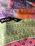 Assorted Brands 100% Polyester Print Purple Long Sleeve Blouse Size XS - photo 7