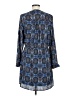 DR2 100% Polyester Paisley Blue Casual Dress Size M - photo 2