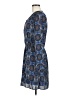 DR2 100% Polyester Paisley Blue Casual Dress Size M - photo 5