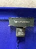 AB Studio Solid Blue Casual Dress Size XL - photo 7