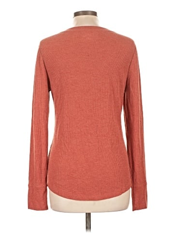 Time and Tru Long Sleeve Henley (view 2)