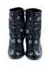 Nicole Miller Black Ankle Boots Size 8 1/2 - photo 2