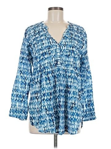 Rock Flower Paper 3/4 Sleeve Blouse (view 1)