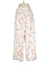 Code 100% Polyester Floral Ivory Casual Pants Size EU 34 / US 4 - photo 2