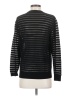 Sandro Stripes Black Pullover Sweater Size S - photo 2
