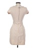 Esprit Plaid Ivory Casual Dress Size 5 - 6 - photo 2