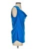Cynthia Steffe 100% Polyester Blue Sleeveless Blouse Size S - photo 4