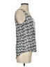 Olivia Moon 100% Rayon Gray Sleeveless Top Size S - photo 4