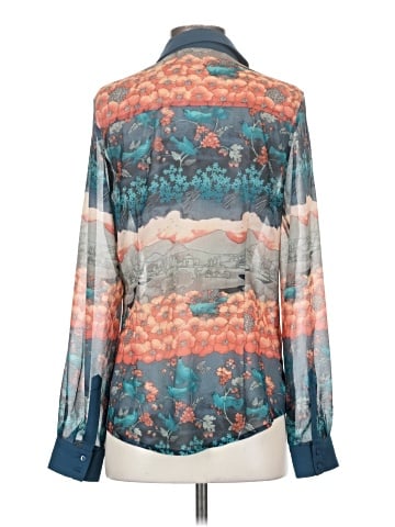 Pink Martini Long Sleeve Blouse (view 2)