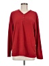 French Dressing Red Long Sleeve Henley Size M - photo 1