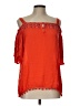 Studio West 100% Rayon Orange Sleeveless Blouse Size L - photo 1