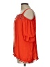 Studio West 100% Rayon Orange Sleeveless Blouse Size L - photo 5