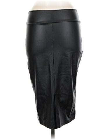 Simlu Faux Leather Skirt (view 2)