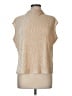 ESQUALO Tan Sleeveless Blouse Size M - photo 1