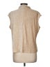 ESQUALO Tan Sleeveless Blouse Size M - photo 2